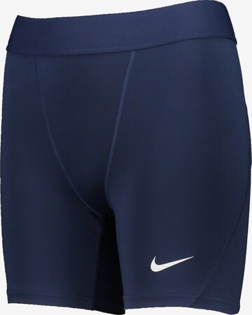 NIKE Skinny Sportondergoed in Blauw: voorkant