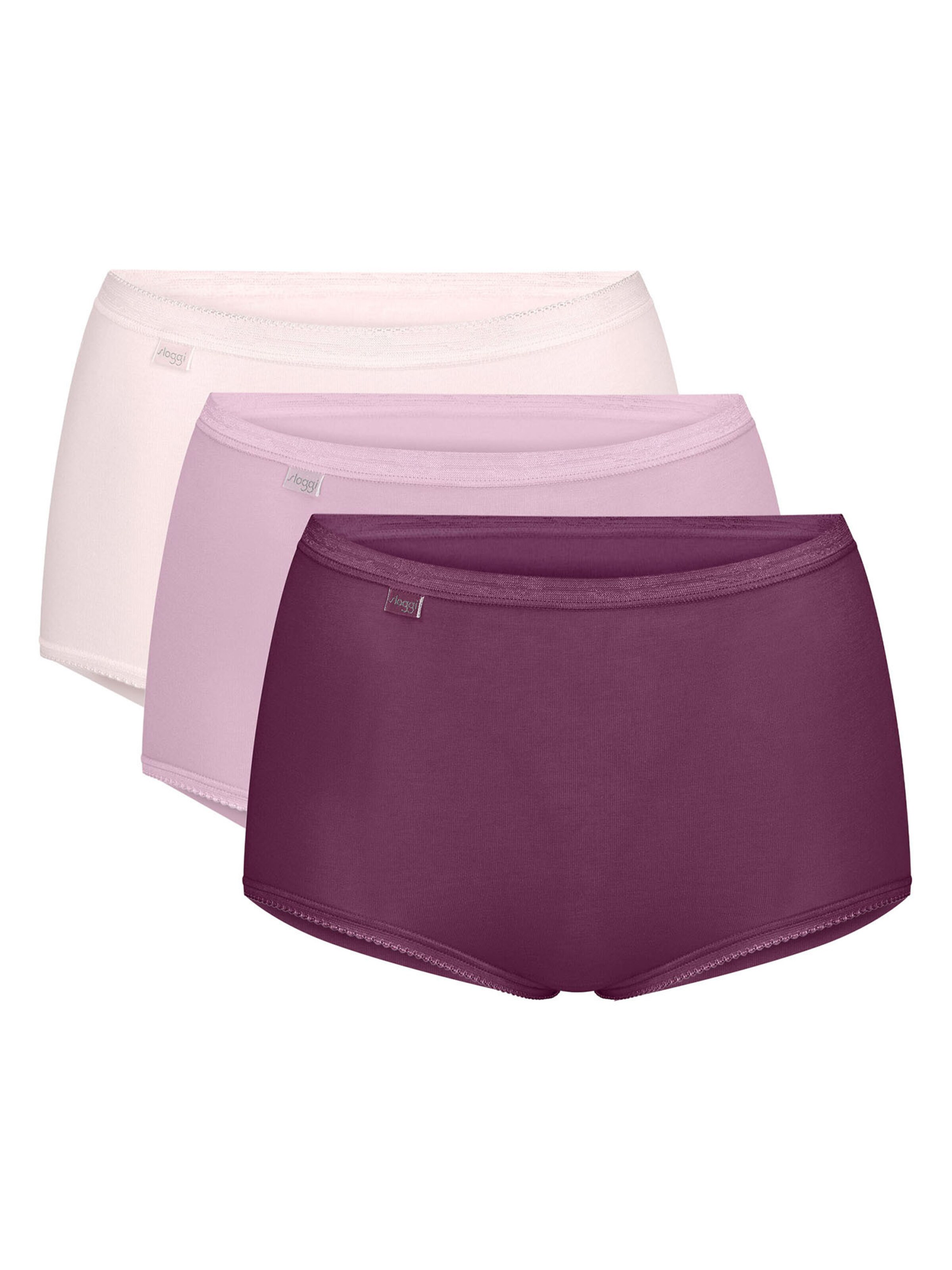 SLOGGI Maxislip ' Originals Basic ' in Lila: Vorderseite
