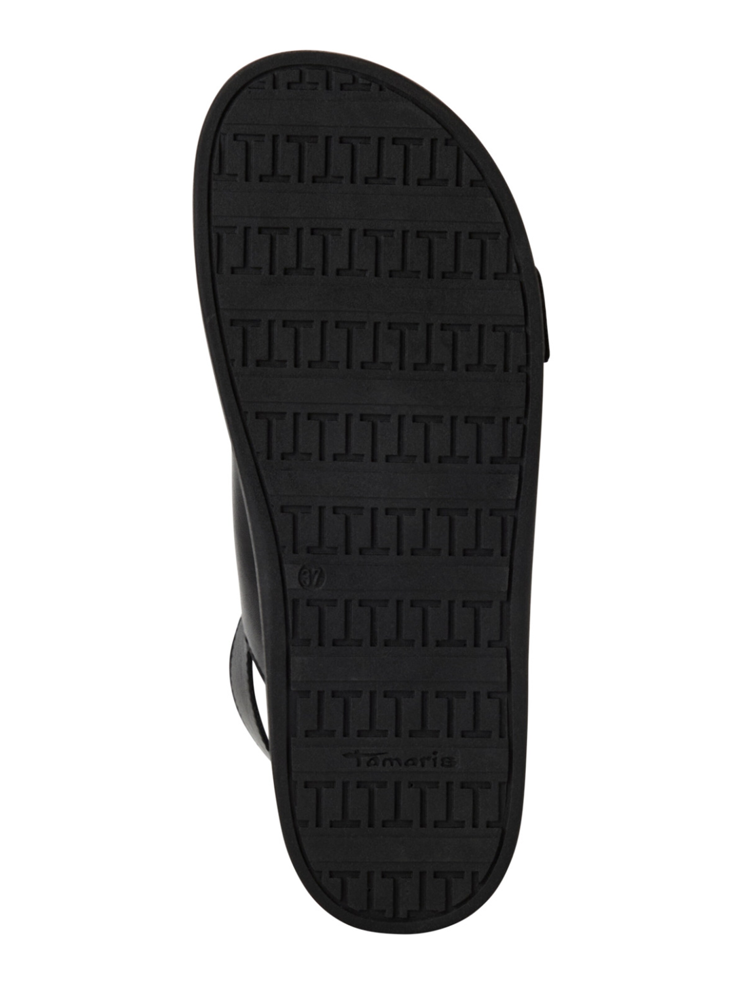 Sandales Tamaris en noir