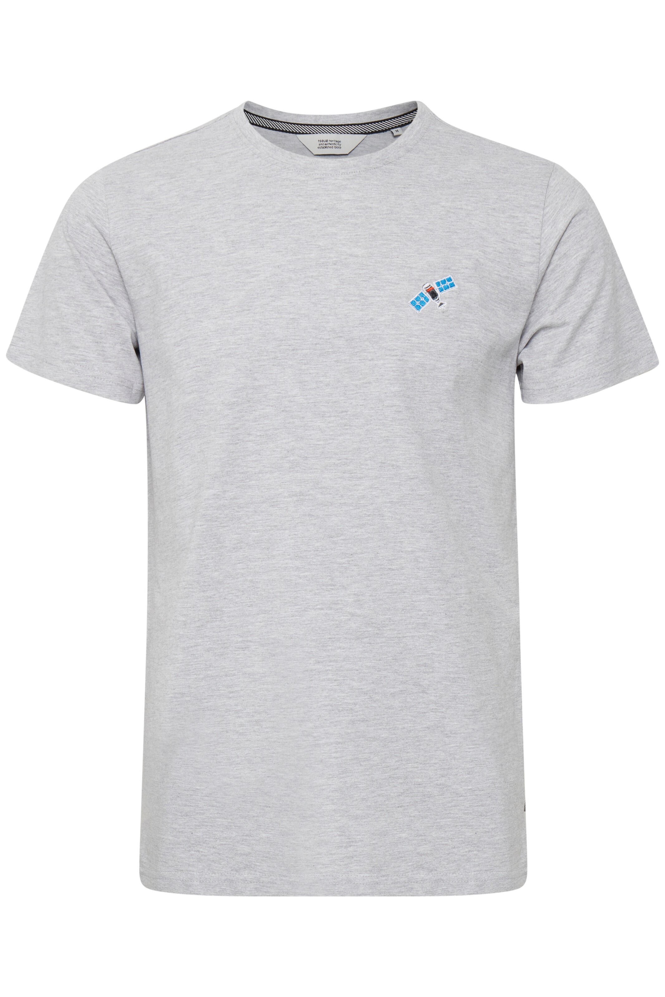 !Solid Shirt 'THORGE' in Grijs: voorkant