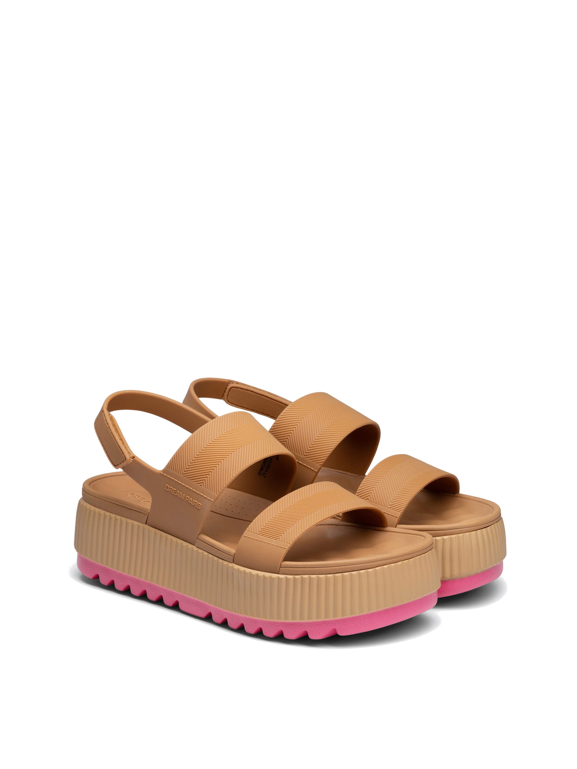 Dream Pairs Sandal i beige