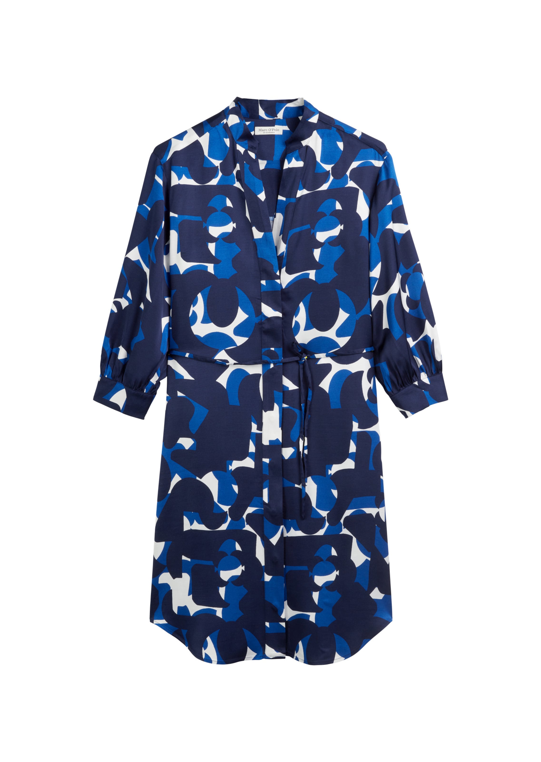 Marc O'Polo Blusenkleid in Blau: Vorderseite
