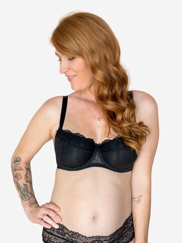 Balconnet Soutien-gorge 'Ruby' SugarShape en noir