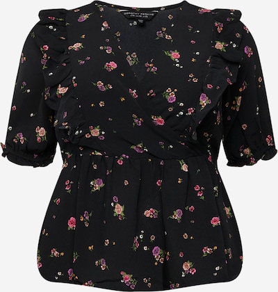 Dorothy Perkins Curve Blouse in XXXL in Green / Apricot / Light pink / Black, Item view