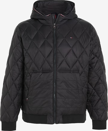 Tommy Hilfiger Big & Tall Jacke in Schwarz: predná strana