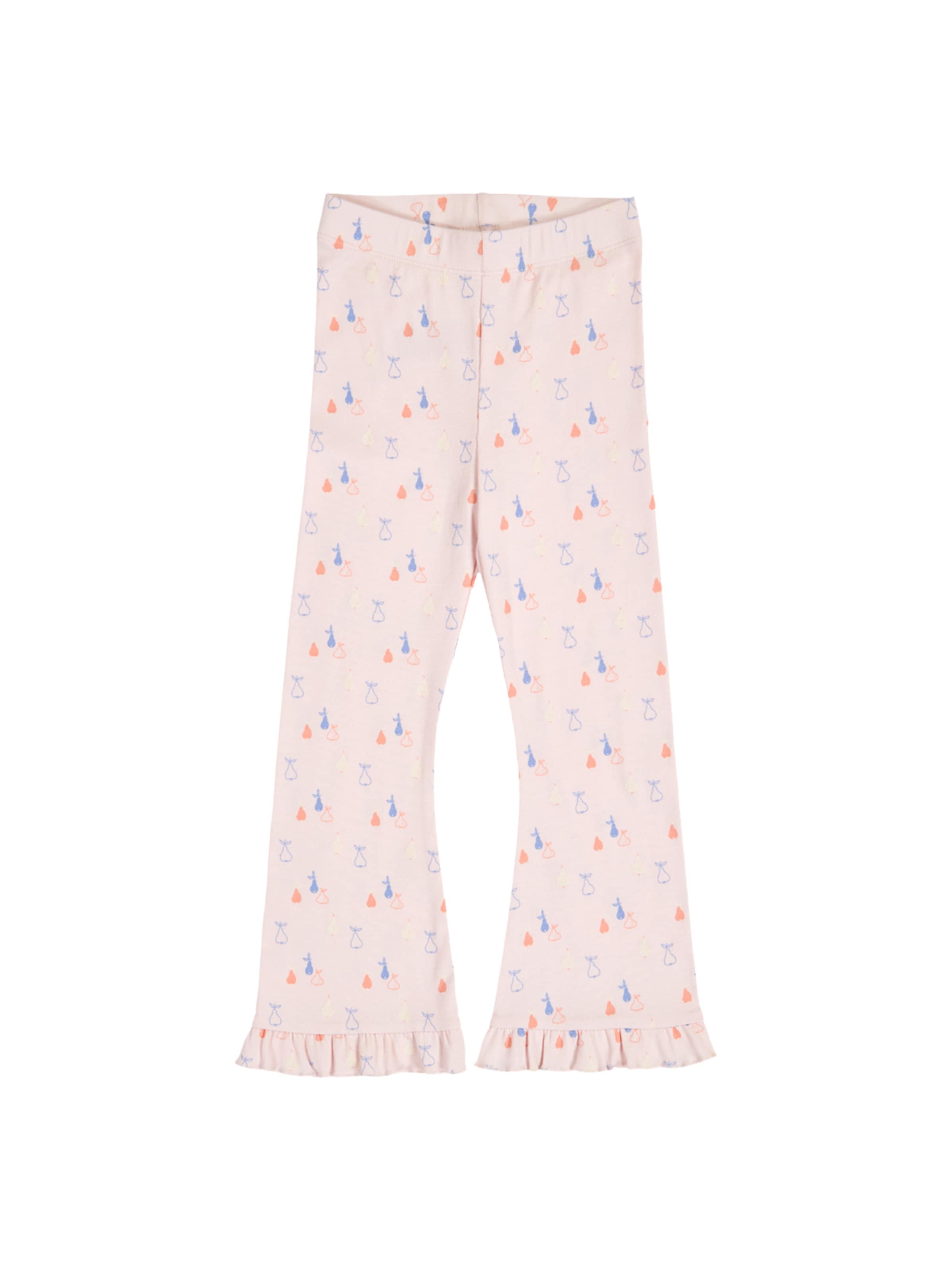 évasé Leggings Müsli by GREEN COTTON en rose : devant