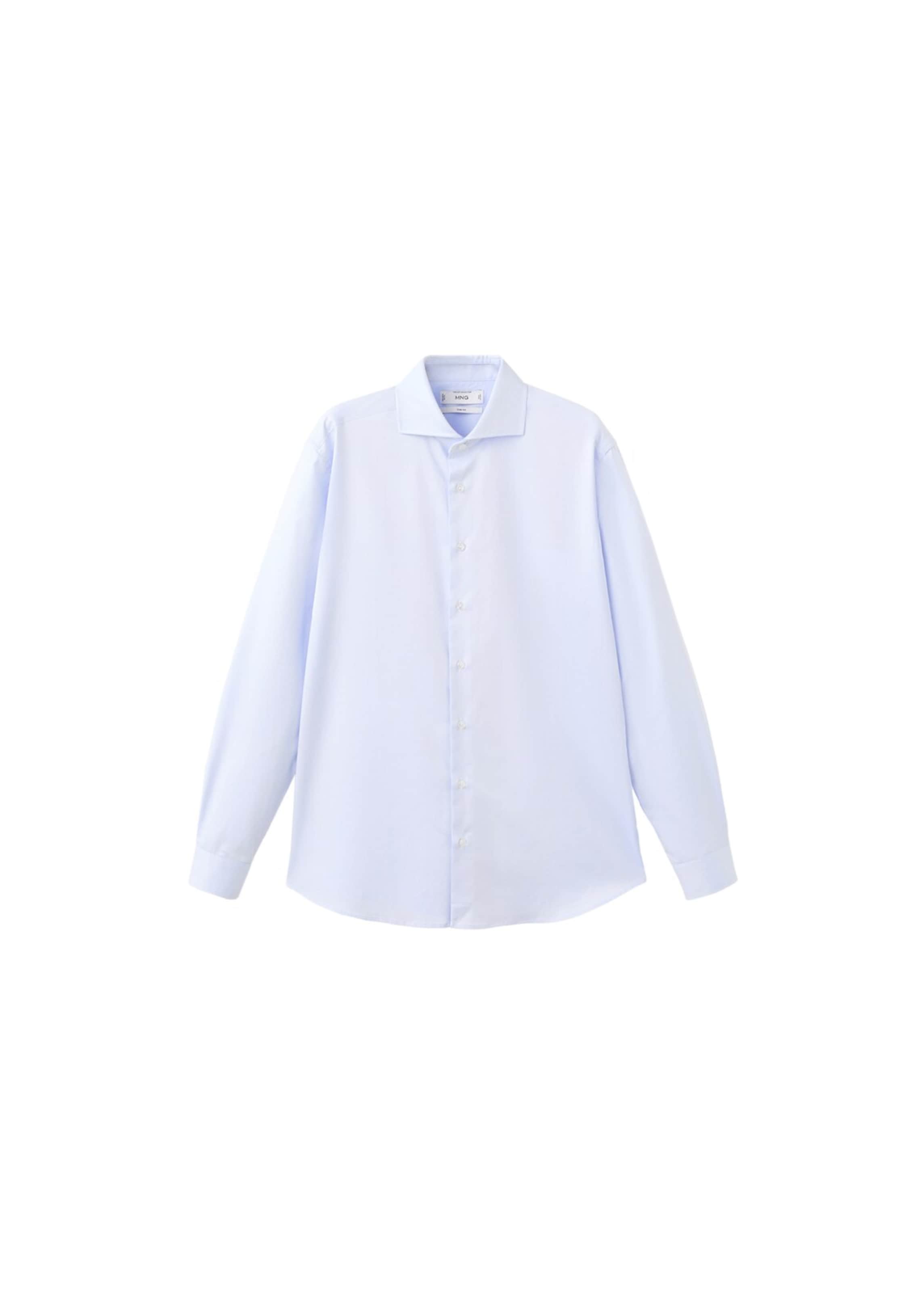 MANGO MAN Business Shirt 'Masnoub' in Pastel blue, Item view
