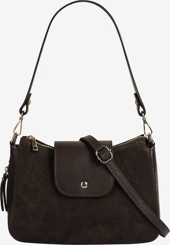 forty° Handbag 'AURILONA' in Brown: front