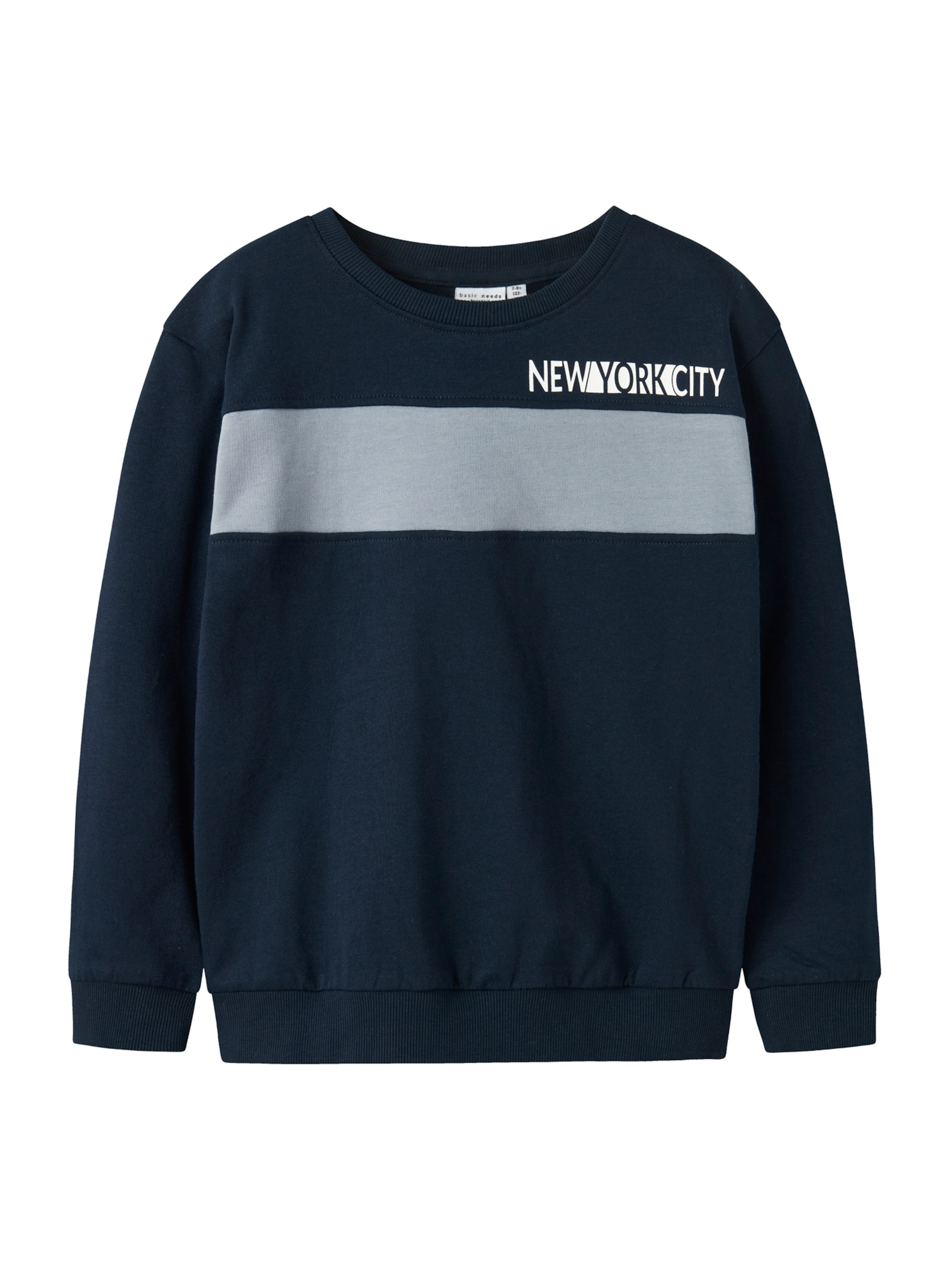 NAME IT Свитшот 'NKMVANCE' в Синий: спереди