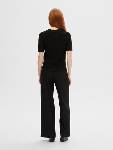 SELECTED FEMME Pullover in Schwarz