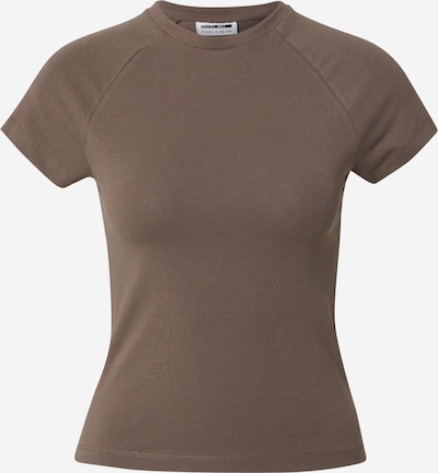 Noisy may T-Krekls 'NMKATINKA', krāsa - tumši brūns, Preces skats