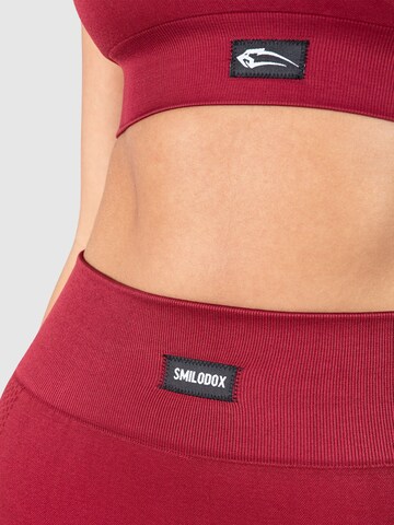 Smilodox Skinny Leggings 'Marissa' in Rood