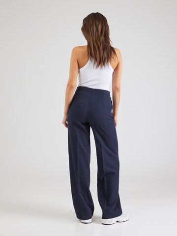 Wide Leg Pantalon à plis 'Nelli' modström en bleu