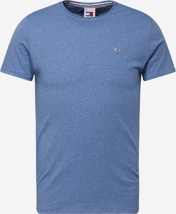Tommy Jeans Shirt 'Jaspe' in Blauw: voorkant