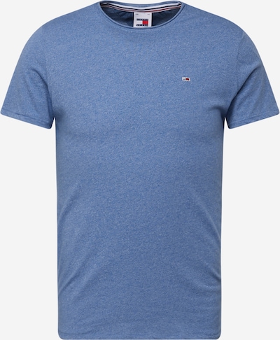 Tommy Jeans T-Shirt 'Jaspe' in taubenblau / rot / weiß, Produktansicht
