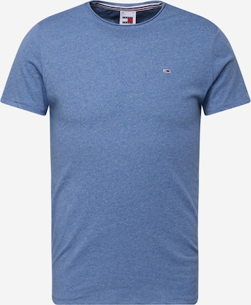 Tommy Jeans Shirt 'Jaspe' in Blue: front