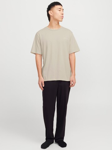 Pigiama lungo 'JACEverest' di JACK & JONES in beige: frontale