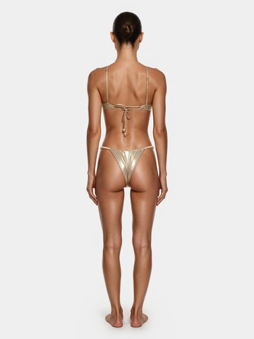 Hauts de bikini 'Mia' GOD SAVE QUEENS en or
