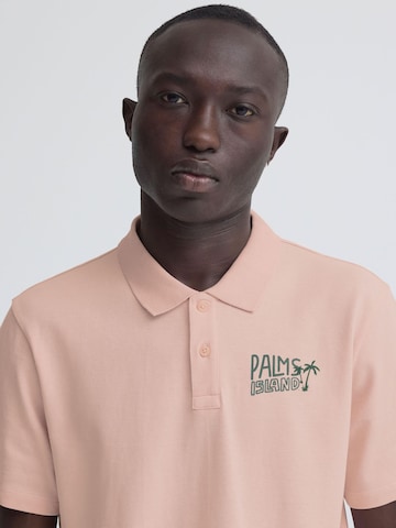 BLEND Shirt ' BHMaille Polo ' in Roze