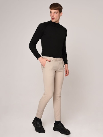 Antioch Slimfit Nadrág 'Walter' - bézs