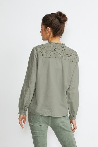 Camicia da donna di Cream in verde