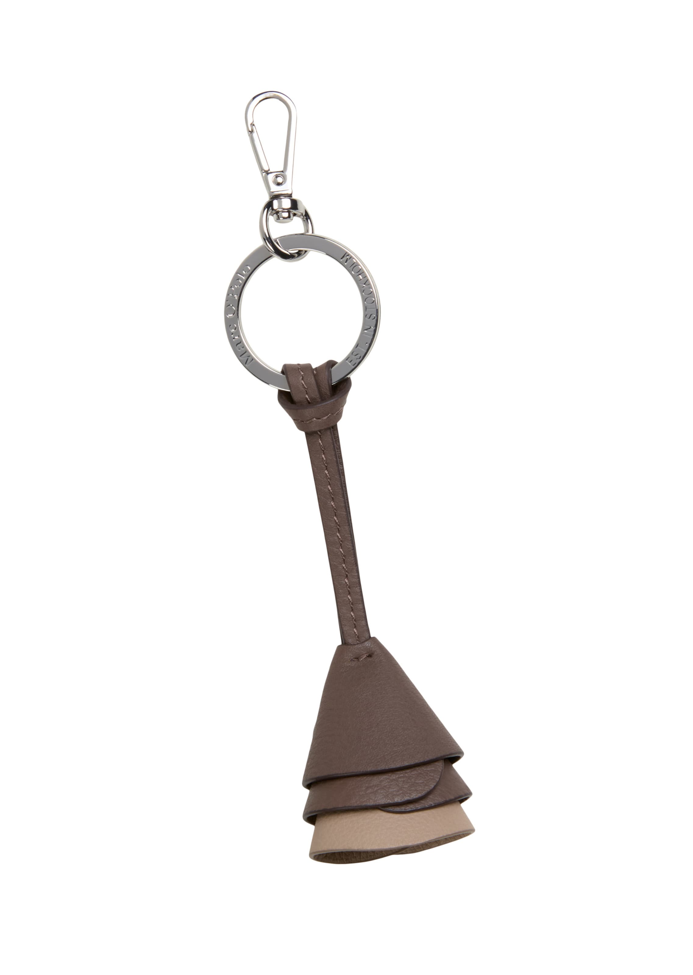 Marc O'Polo Key Ring in Brown: front