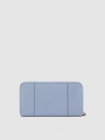 Porte-monnaies Piquadro en bleu : devant