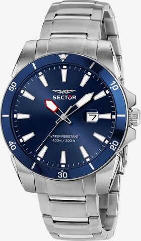 SECTOR Analog Watch in Blue: front