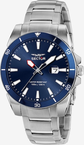 SECTOR Analog Watch in Blue: front