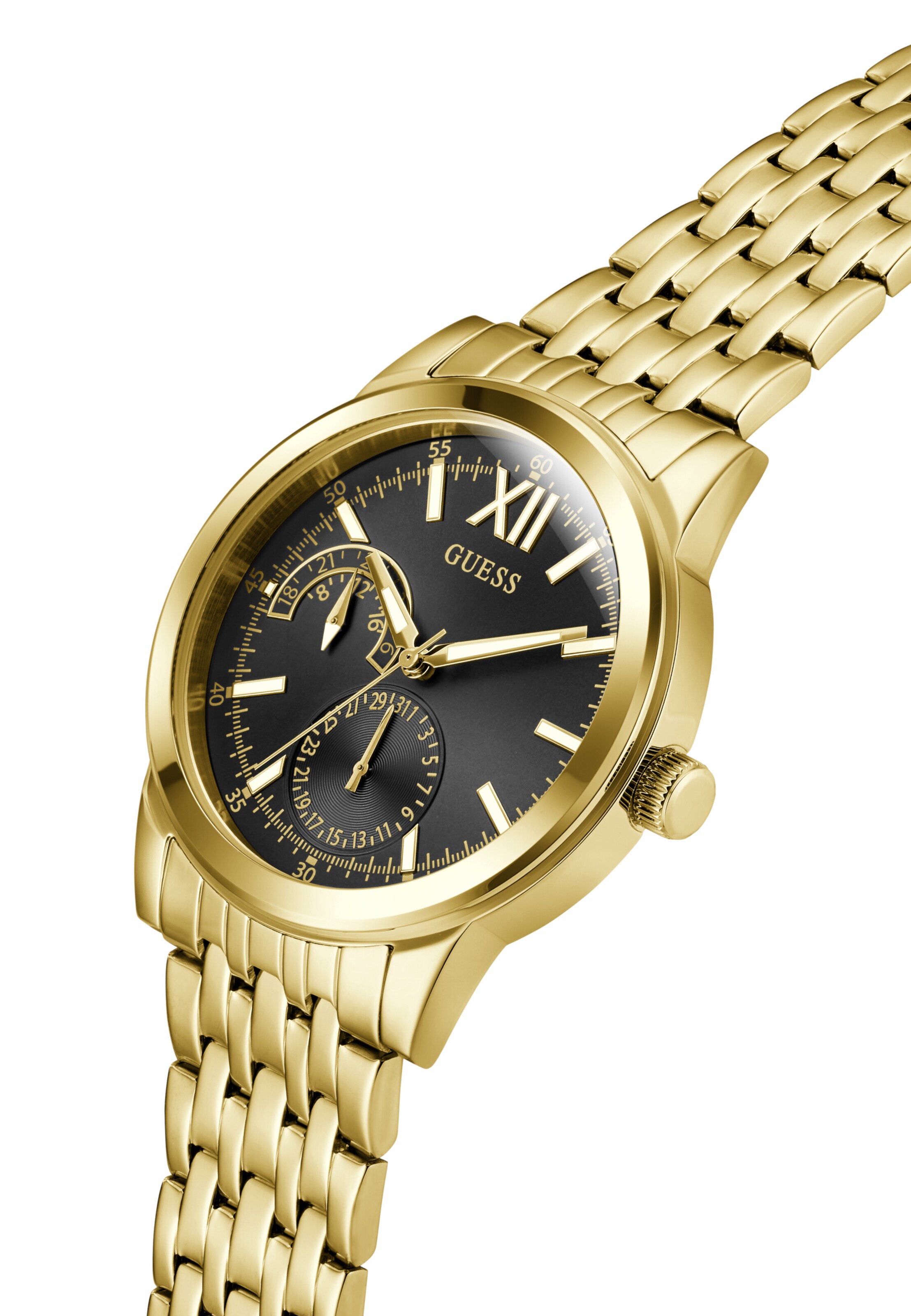 GUESS Analog Watch 'Emerson' in Gold
