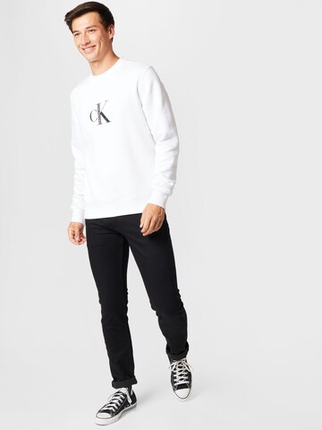 Calvin Klein Jeans Sweatshirt in White