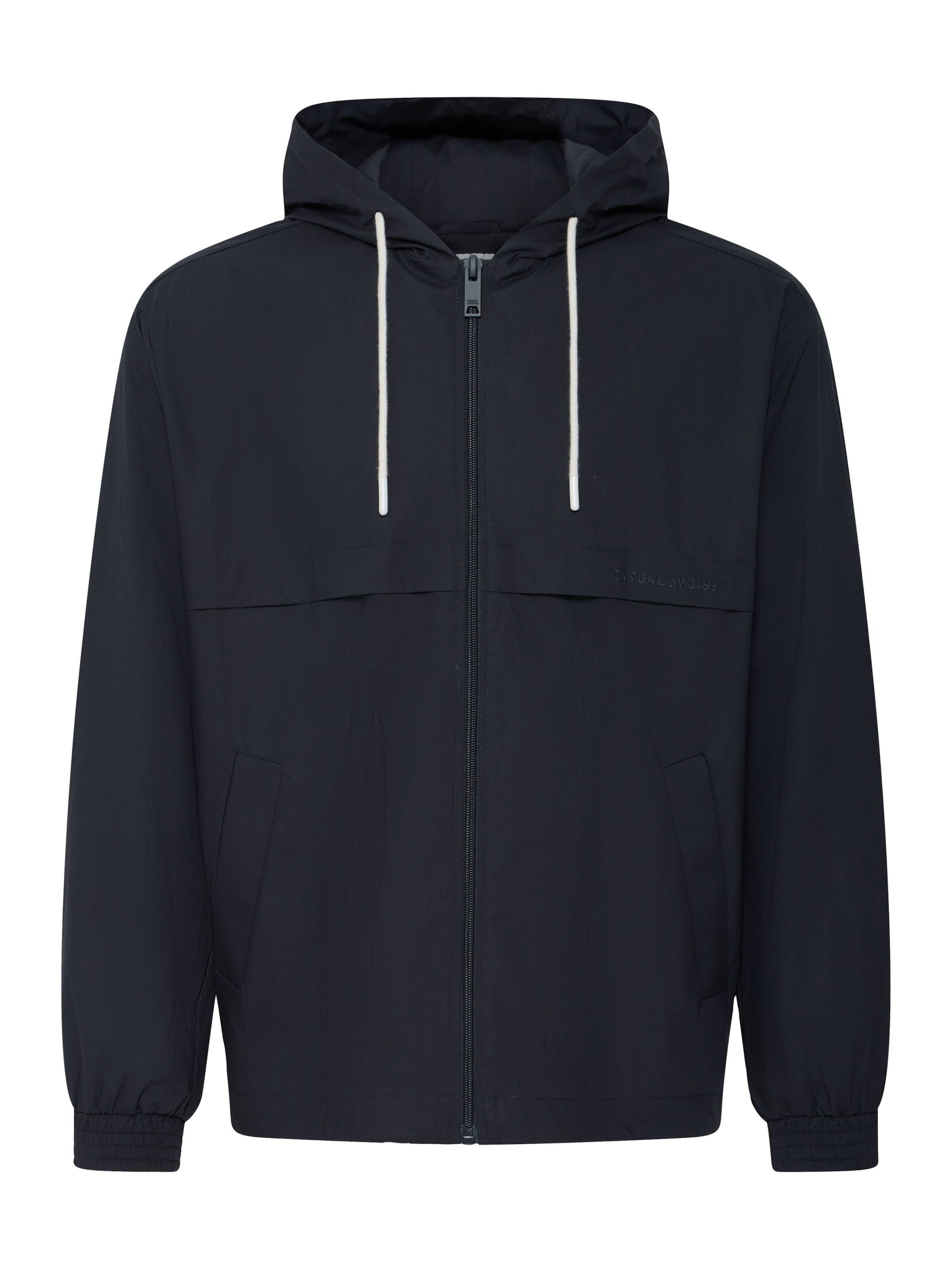 Casual Friday Between-season jacket ' CFSorlie ' in Blue: front