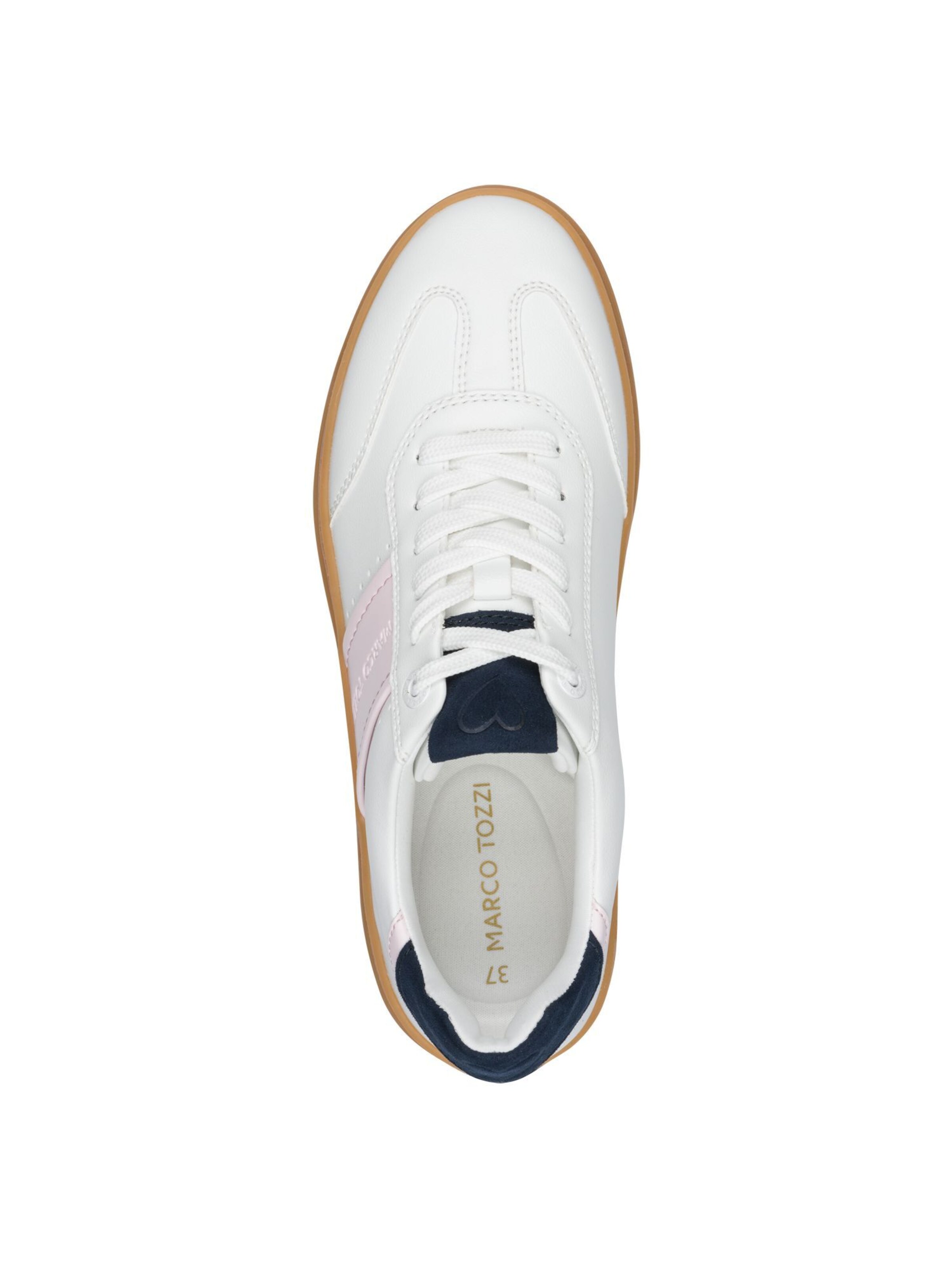 Baskets basses MARCO TOZZI en blanc