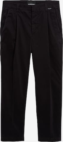 ARMEDANGELS Trousers with creases in Black: front