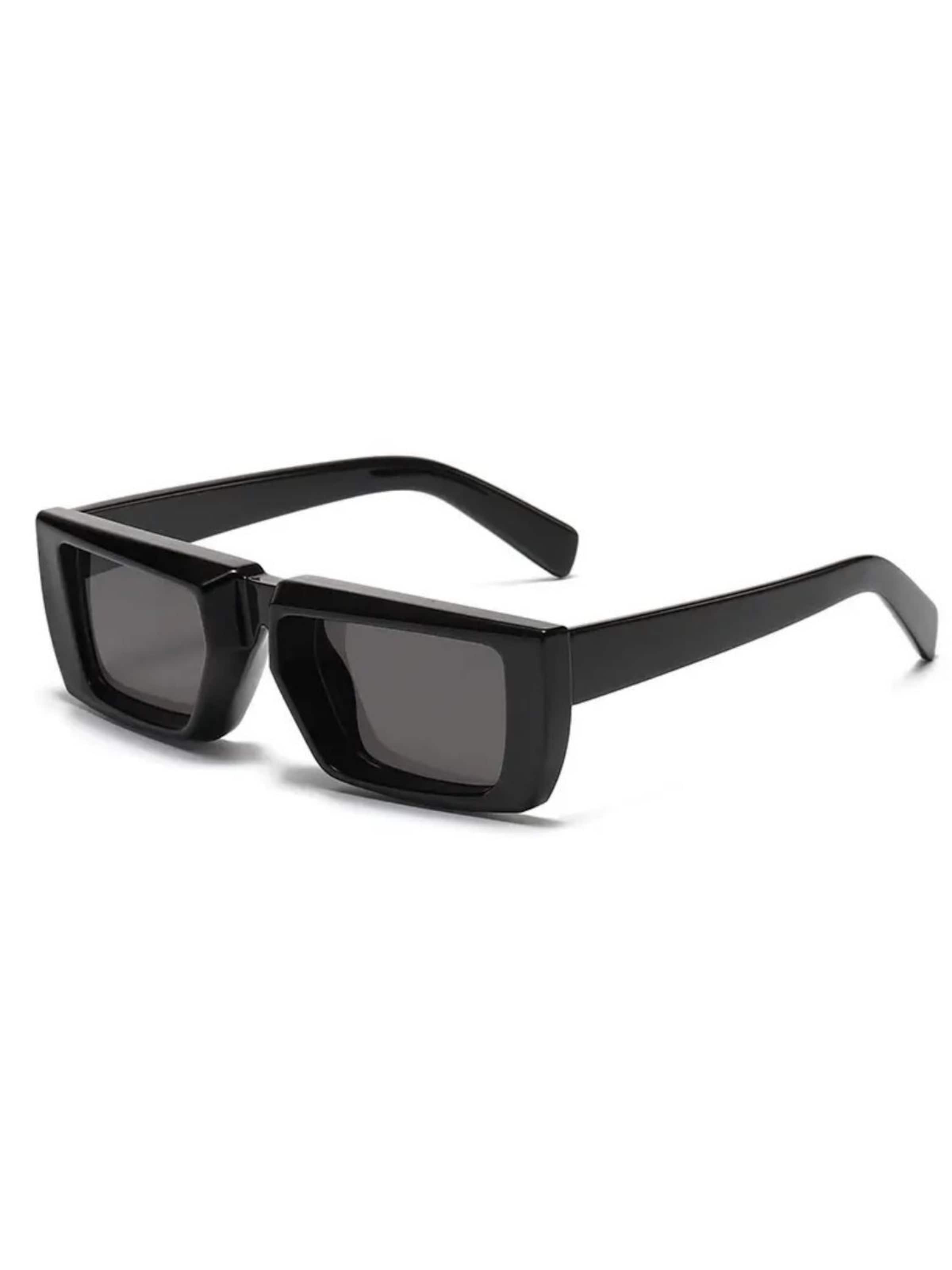 VEYREY Okulary przeciwsłoneczne 'VeyRey Sonnenbrille Yiphon Steampunk Schwarz gläser Schwarz Universal' w kolorze czarny: przód