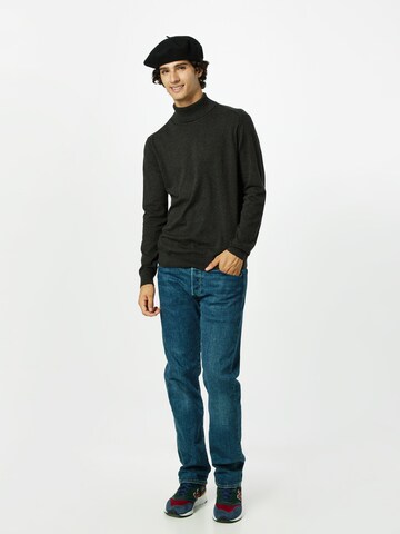 INDICODE JEANS Sweater 'Burns' in Grey