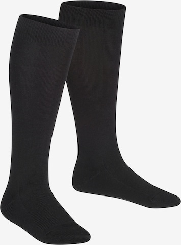 FALKE Socks 'Family' in Black: front