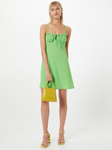 Gina Tricot Letní šaty 'Lili' – zelená