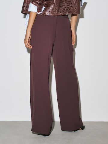 Next Wide Leg Hose in Rot