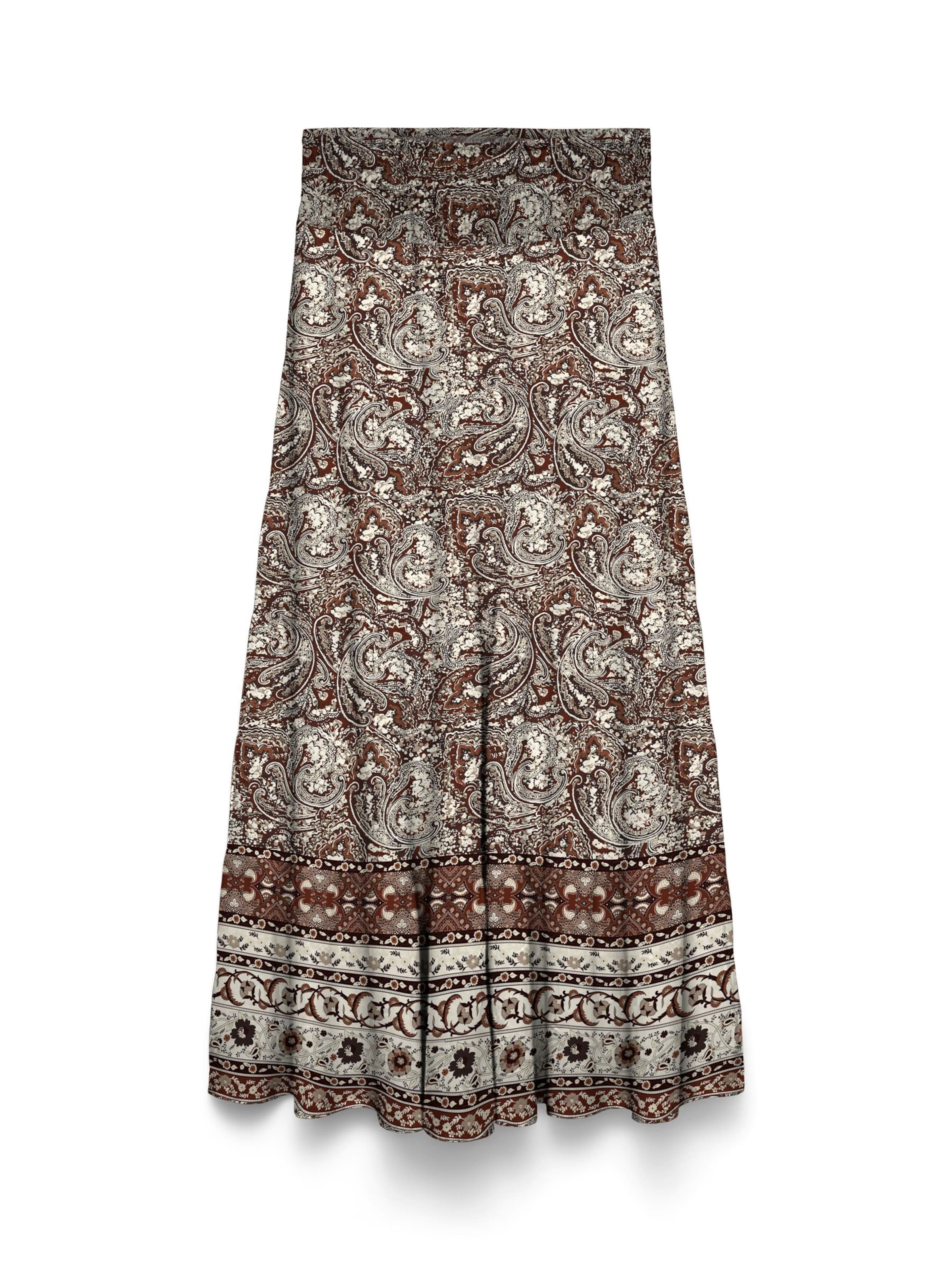 VERO MODA Nederdel 'VMSwip' i brun: forside