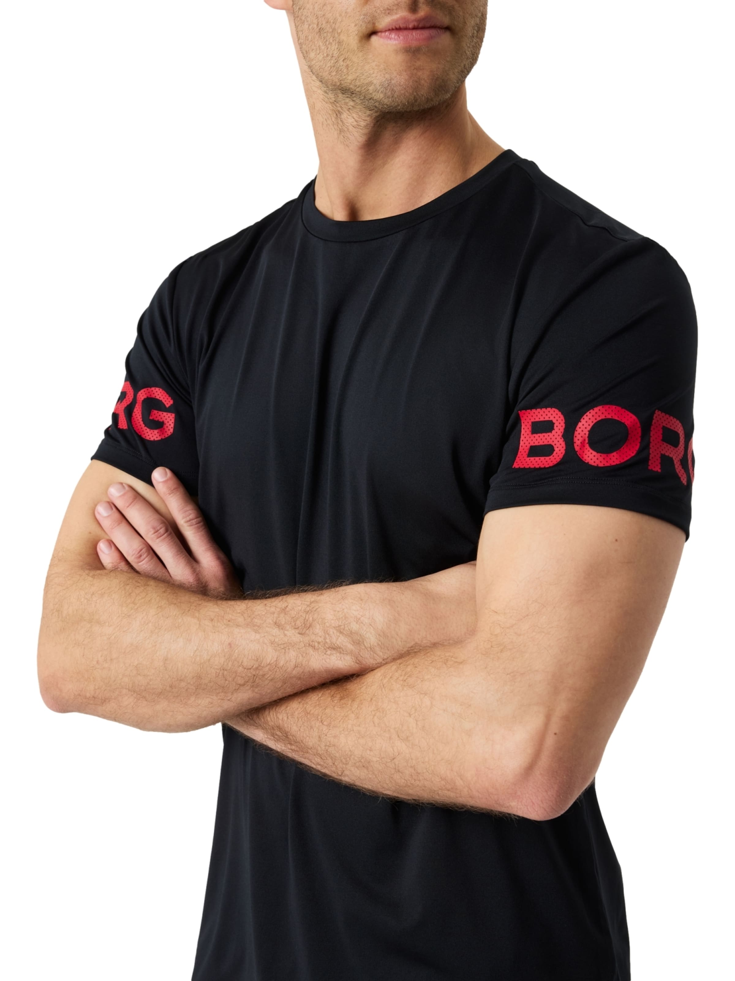 BJÖRN BORG Bluser & t-shirts i sort