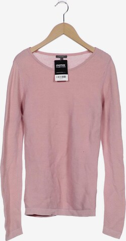 MONTEGO Sweatshirt & Zip-Up Hoodie in XS in Pink: front