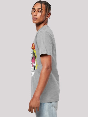 F4NT4STIC T-Shirt 'Adventures Of Sabrina Boys Skull' in Grau