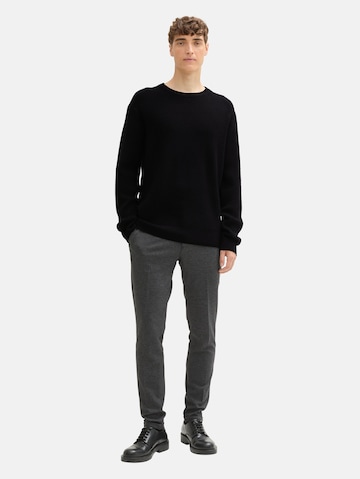 TOM TAILOR DENIM Sweater in Black