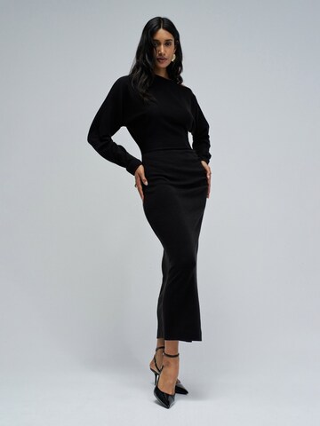 Salsa Jeans Kleid in Schwarz: Vorderseite