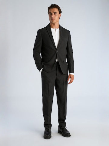 Lindbergh Regular fit Business-colbert in Zwart