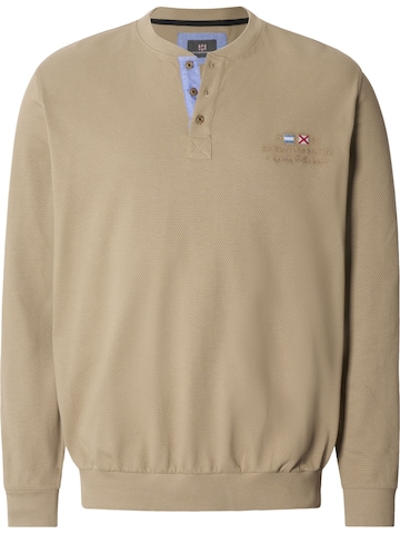 Jan Vanderstorm Sweatshirt 'Viljar' in Beige: front