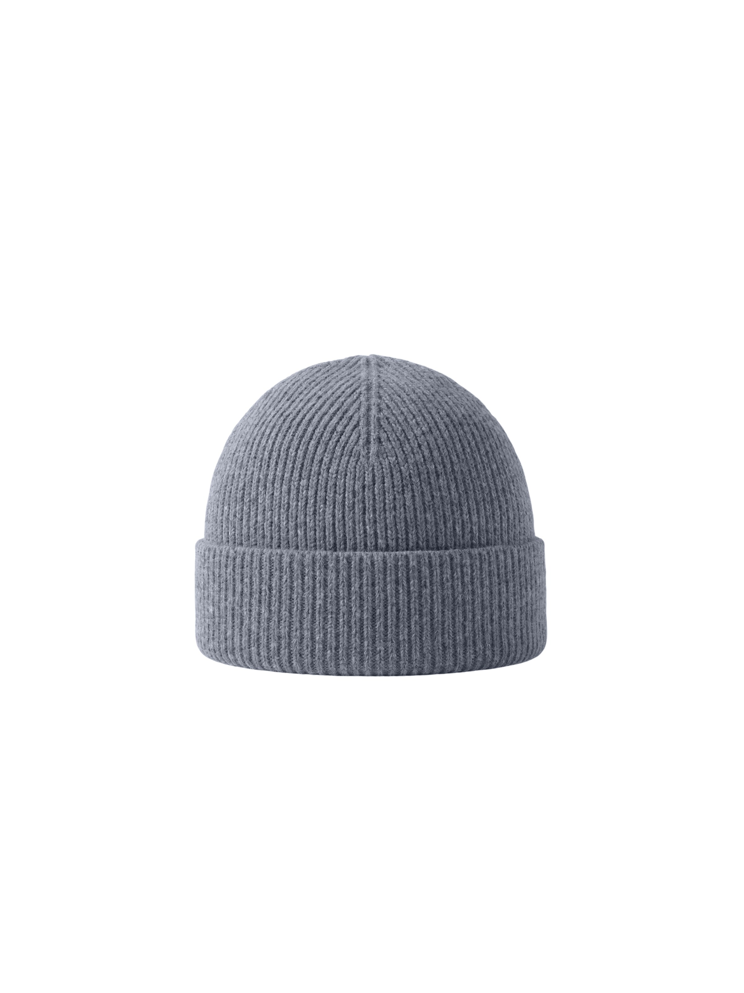 DAN FOX APPAREL Beanie 'Aras' in Blue: front