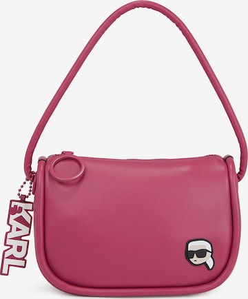 Karl Lagerfeld Shoulder bag 'Ikonik' in Pink: front