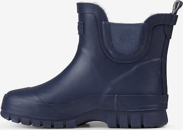 Racoon Outdoor Rubber Boots 'Taylor' in Blue: front
